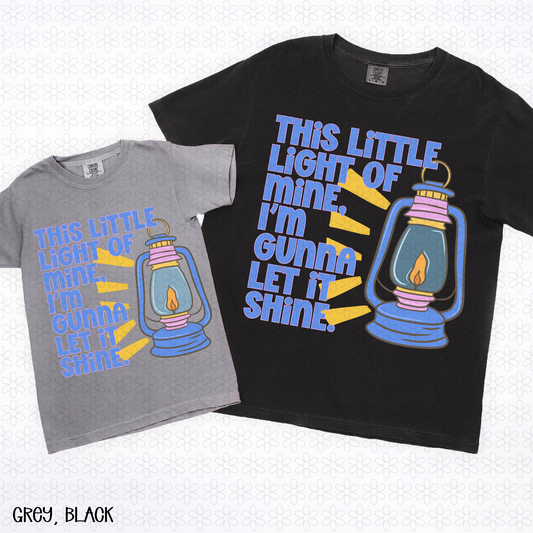 This Little Light Of Mine- PINK DTF Transfer