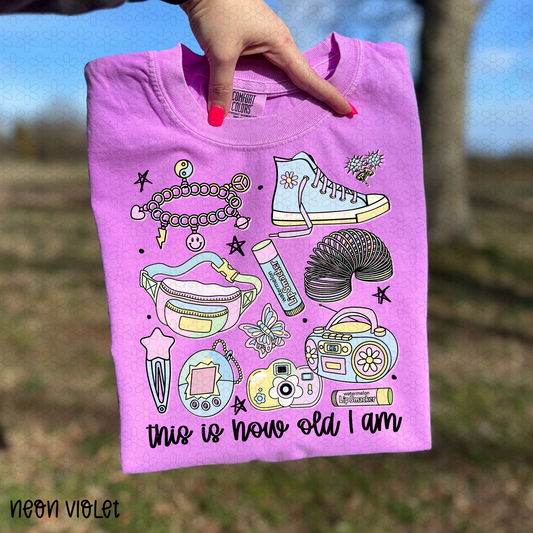 This is How old I am Completed Tee