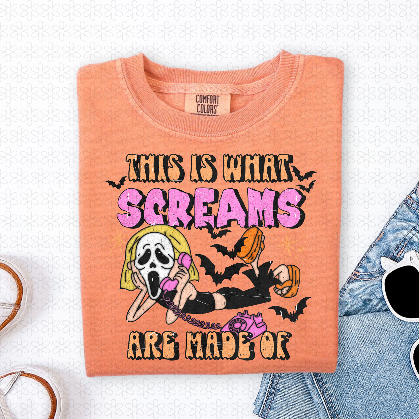 This is what screams are made of Completed Tee