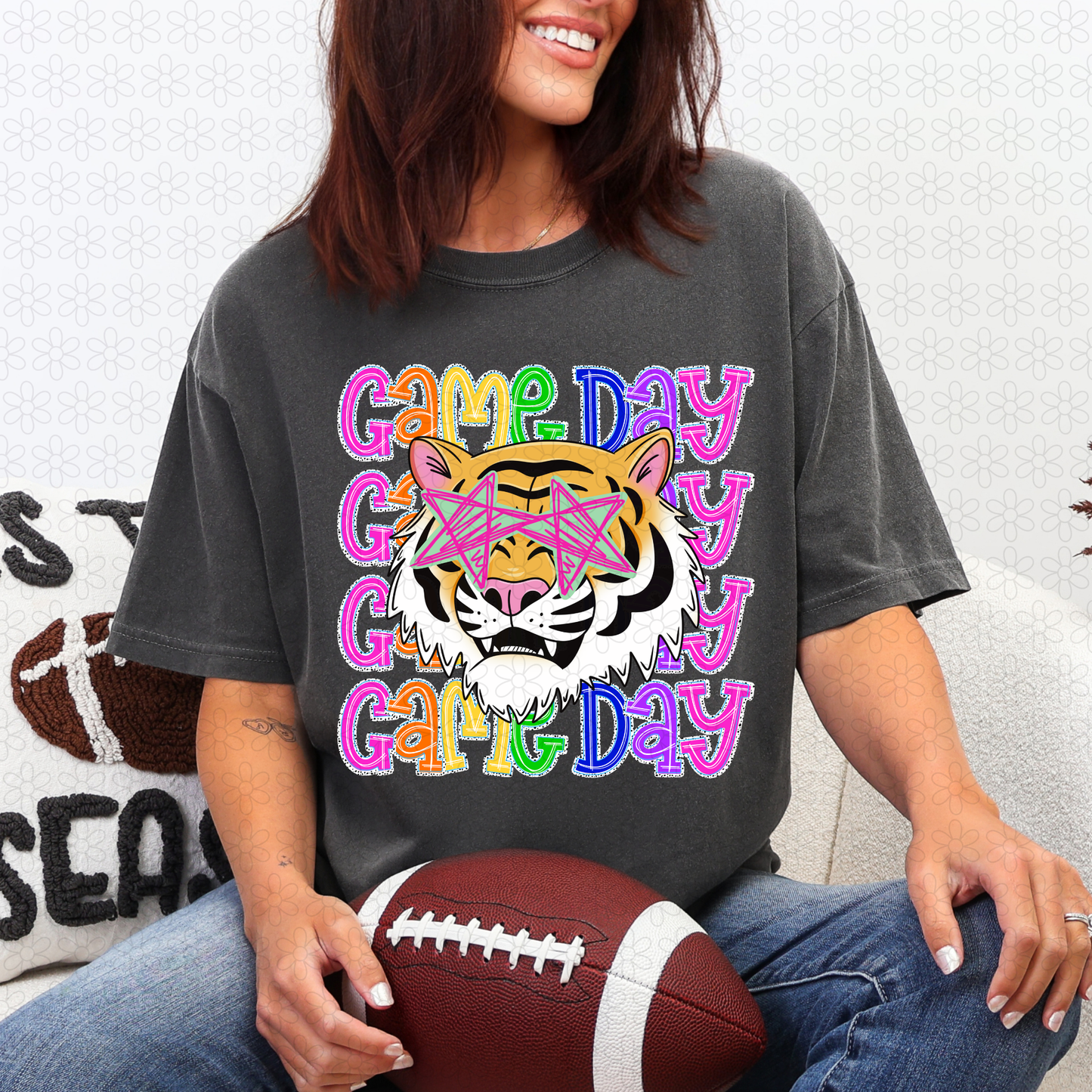 Preppy Game Day Mascots (Multiple Options) DTF Transfer