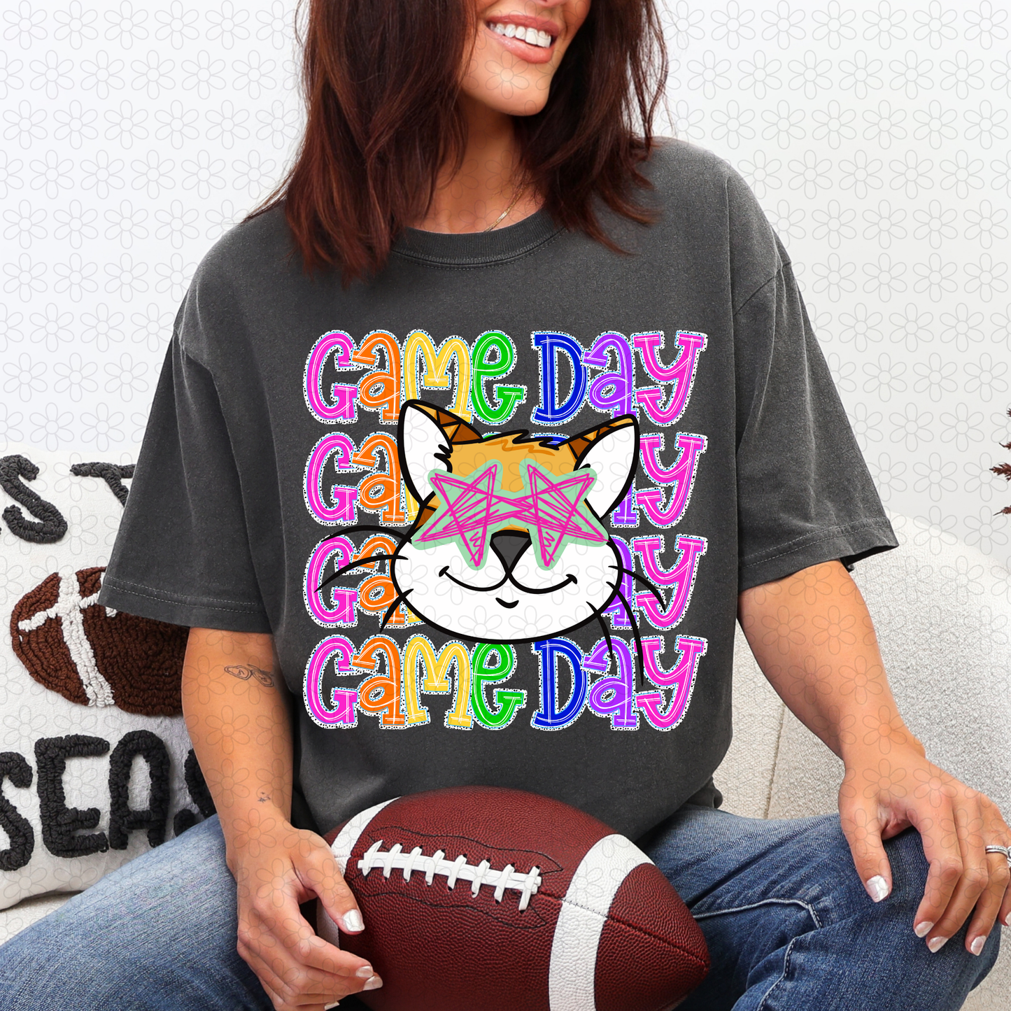 Preppy Game Day Mascots (Multiple Options) DTF Transfer