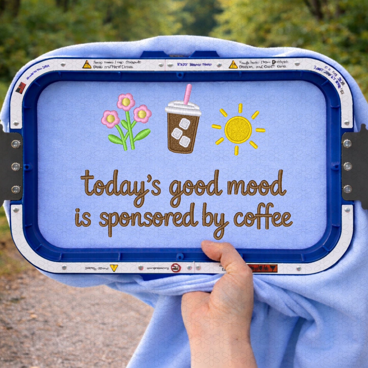 Today's Good Mood is Sponsored By Coffee Embroidery