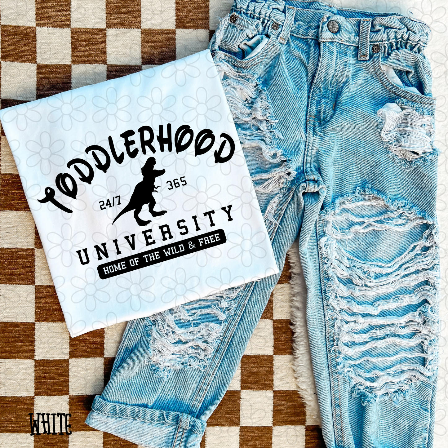 Toddlerhood University Completed Tee