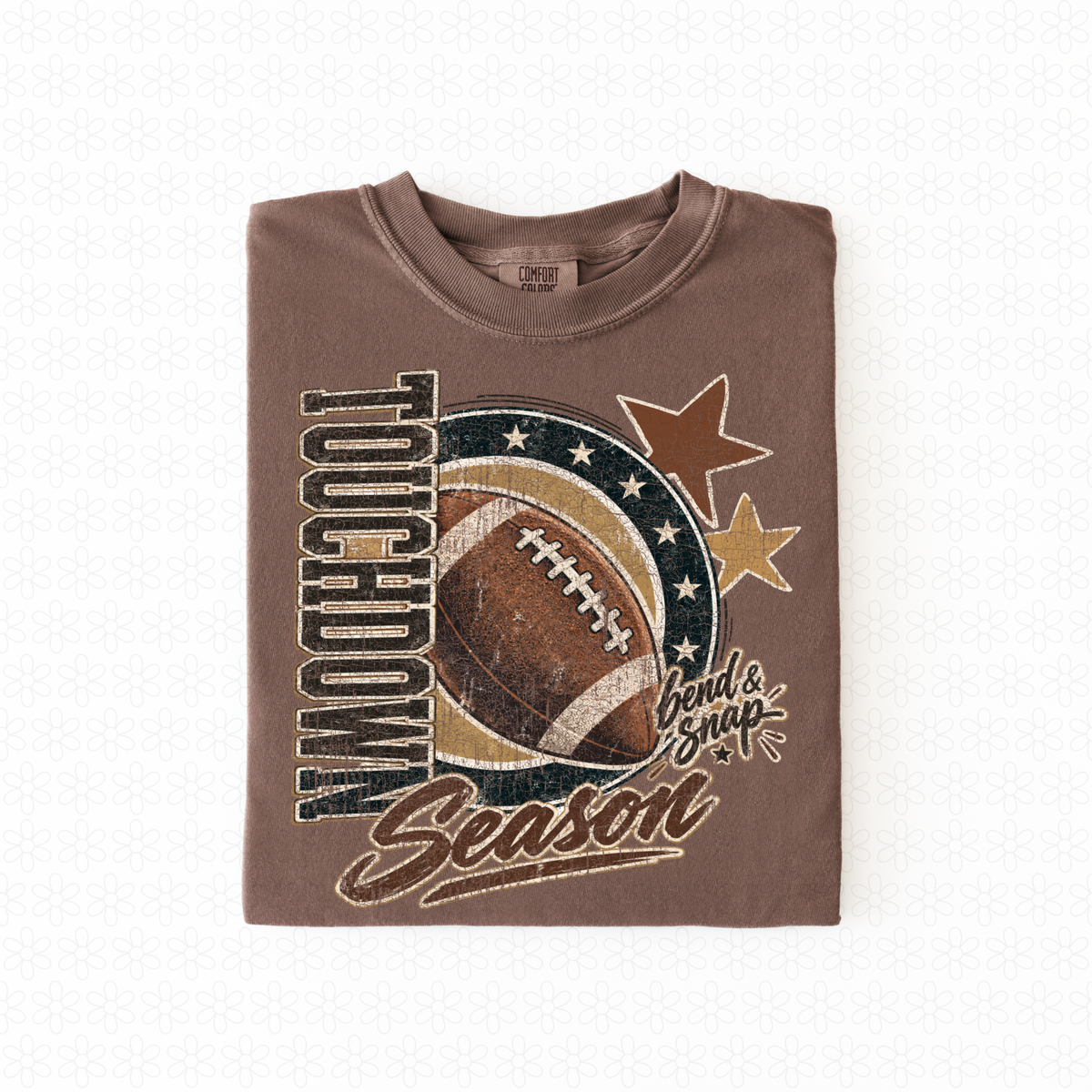 Touchdown Season Bend and Snap Completed Tee