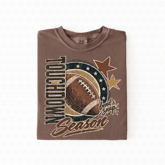 Touchdown Season Bend and Snap Completed Tee