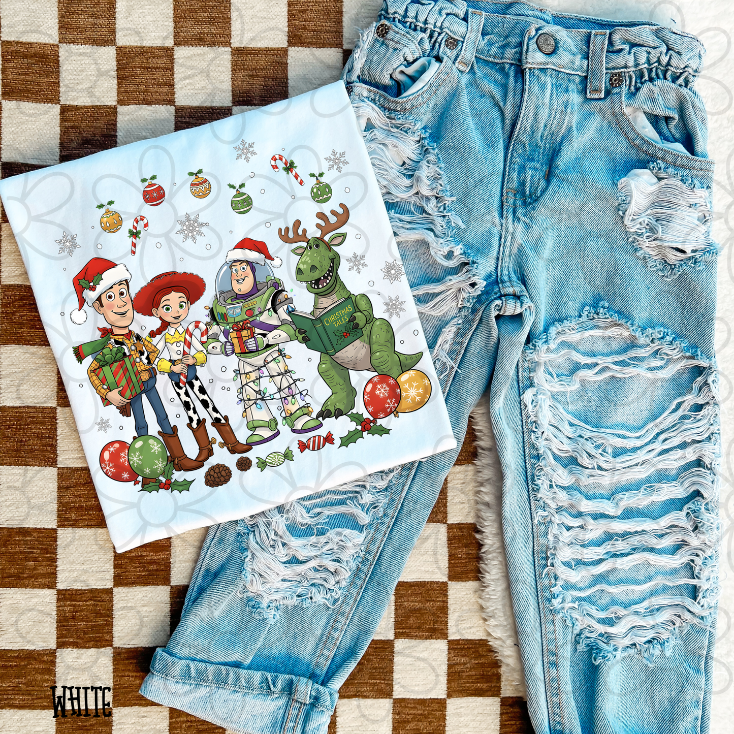 Toy Story Christmas Characters DTF Transfer