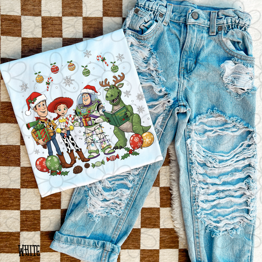Toy Story Christmas Characters DTF Transfer