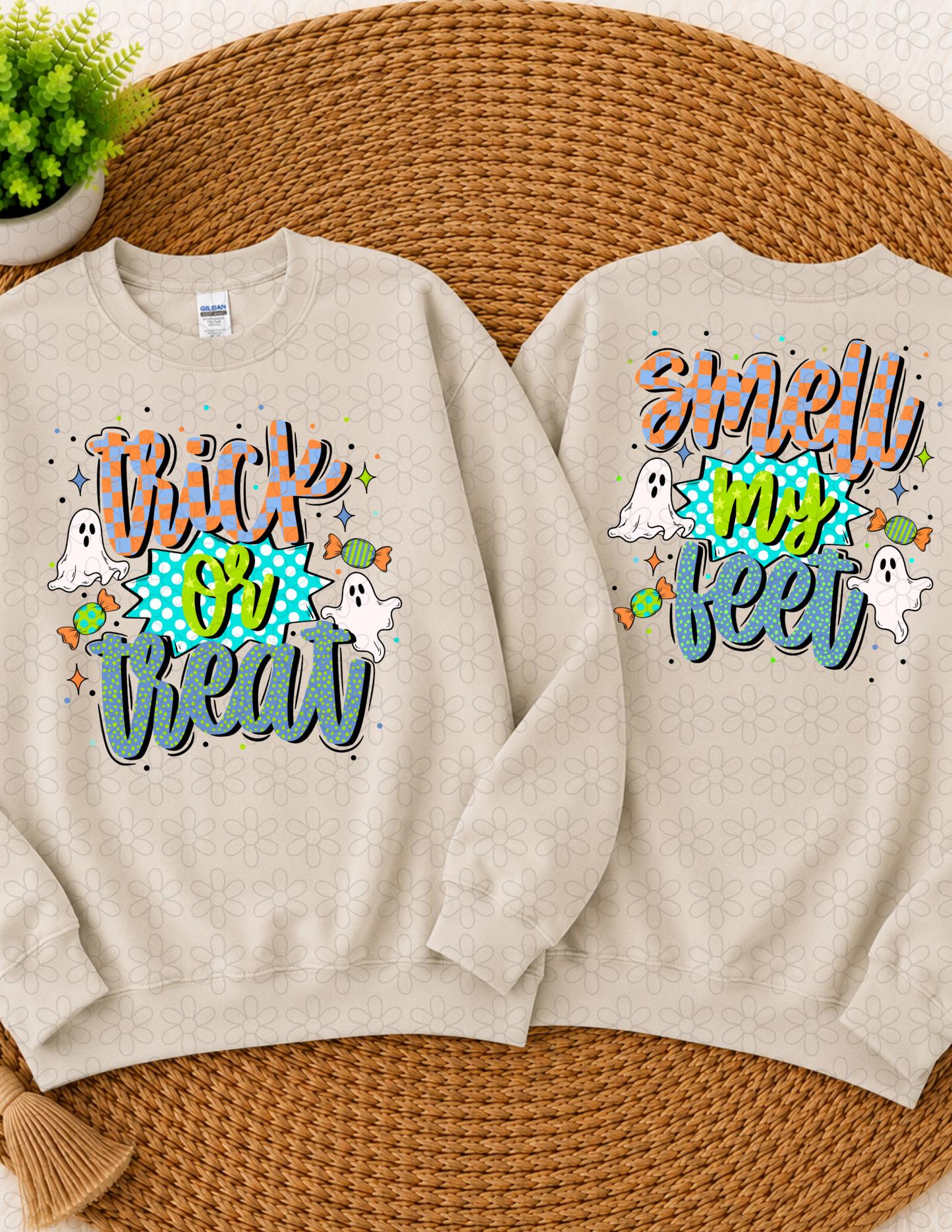 Trick Or treat (Multiple Colors) Completed Tee