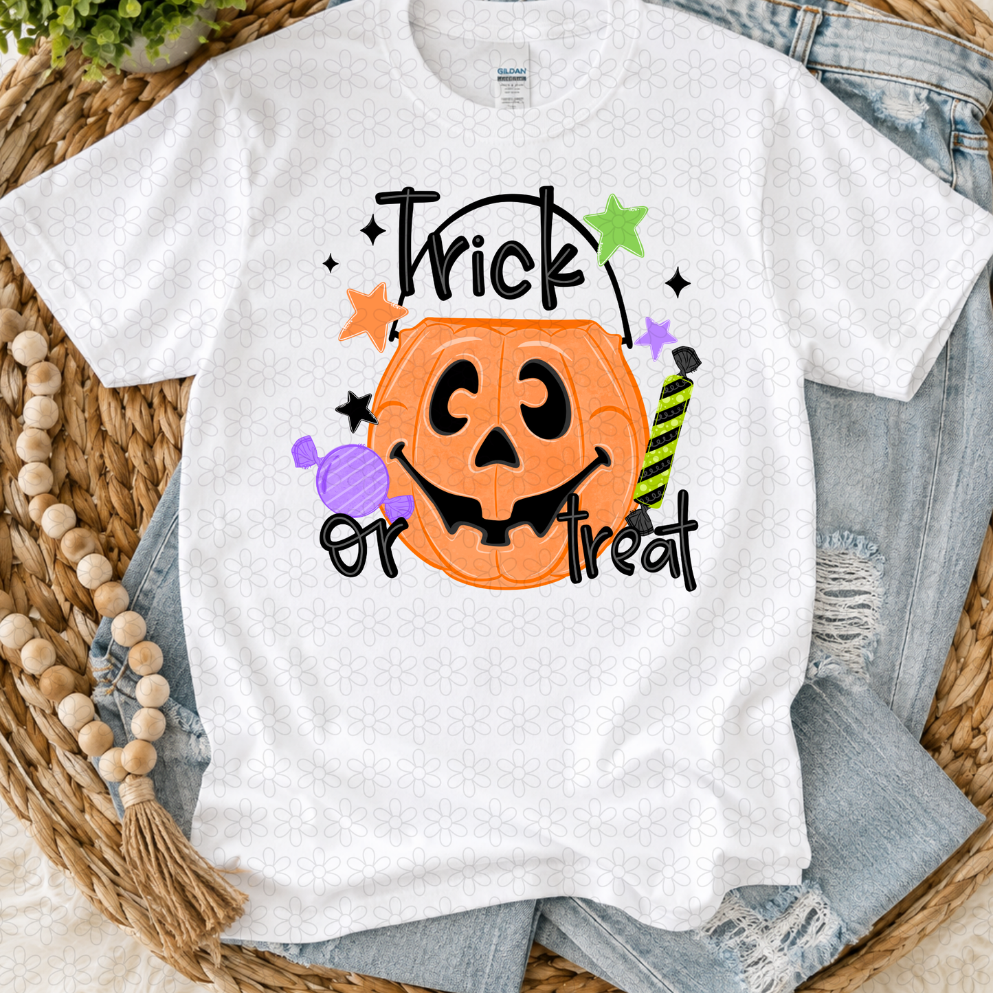 Trick or treat Completed Tee