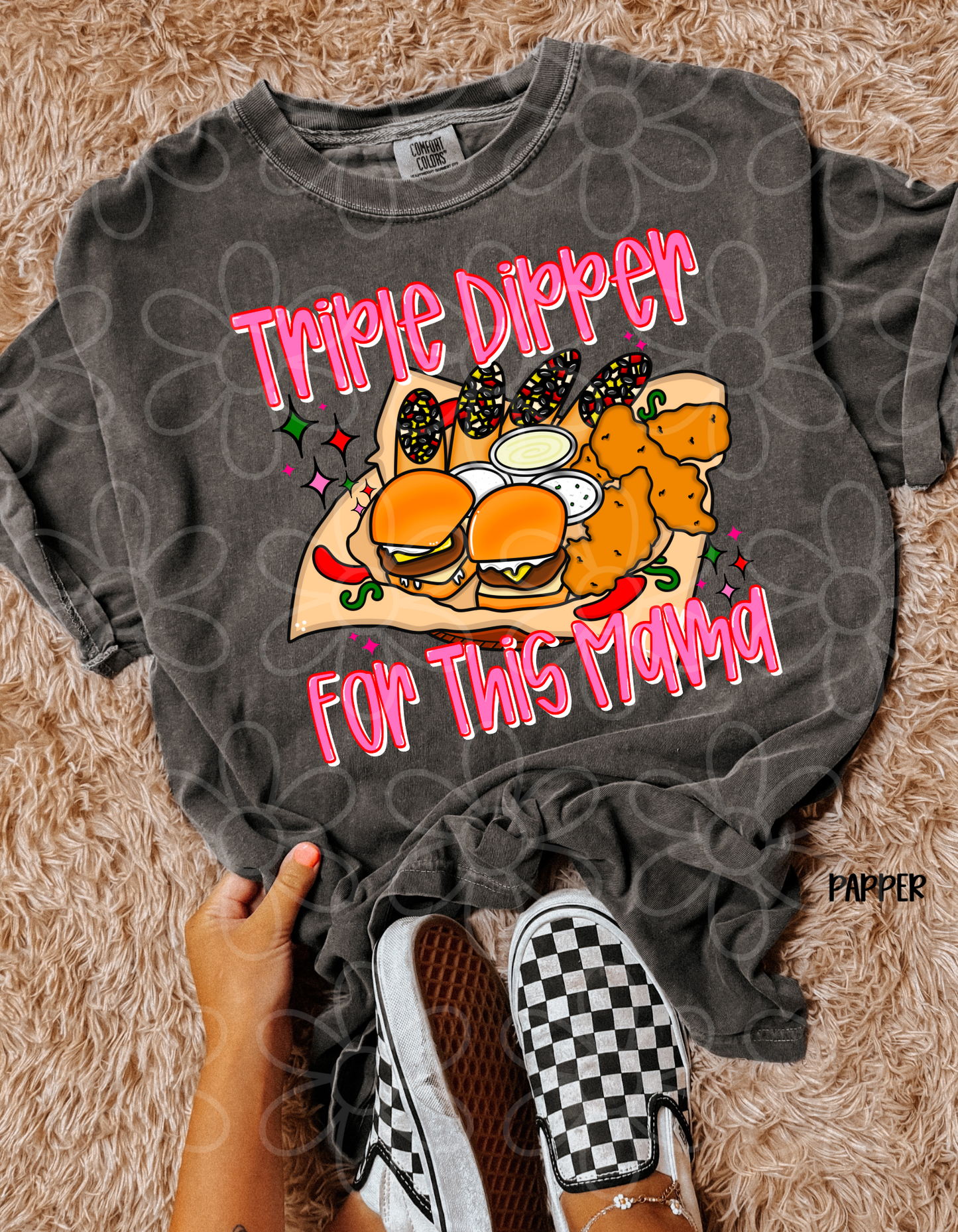 Triple Dipper For This Mama DTF Transfer