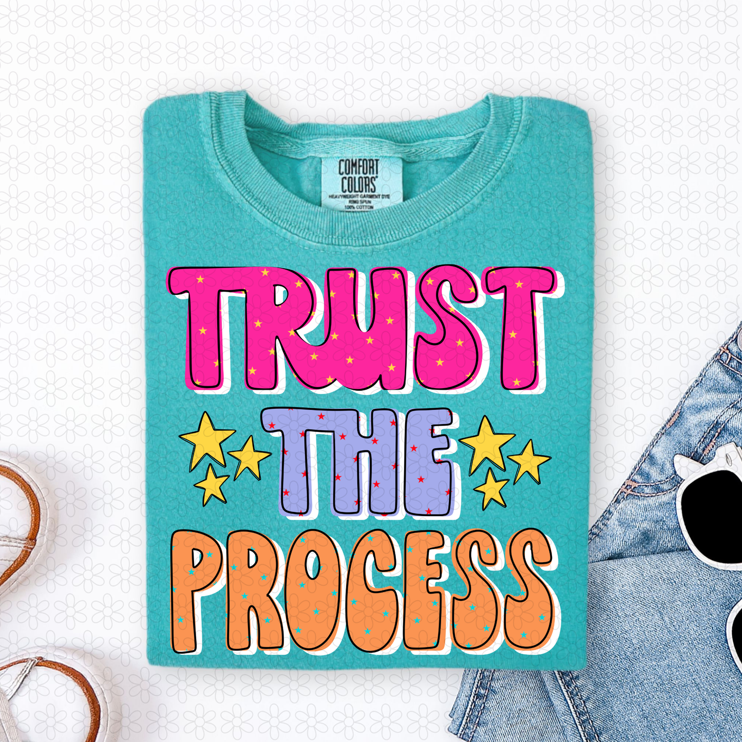 Trust The Process Completed Tee