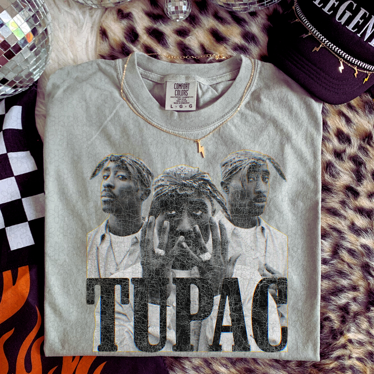 Tupac DTF Transfer