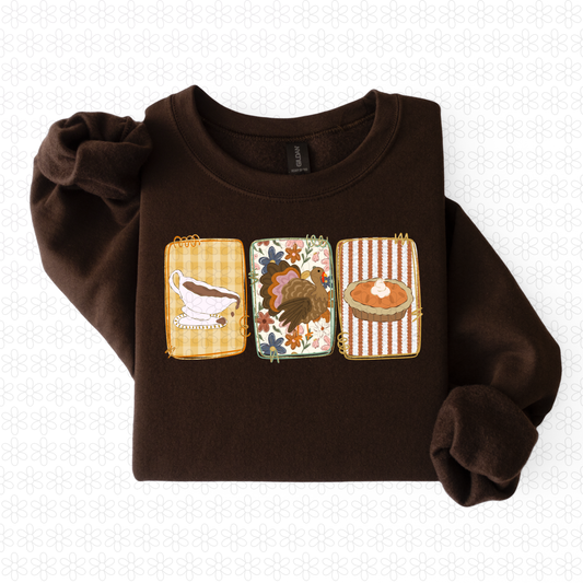 Turkey Day Trio Completed Tee