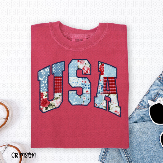 USA Completed Tee