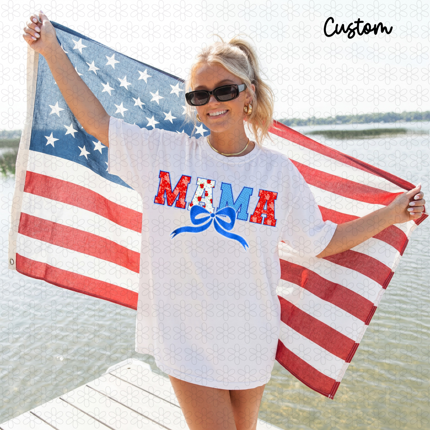 USA Custom Lace Alpha Completed Tee