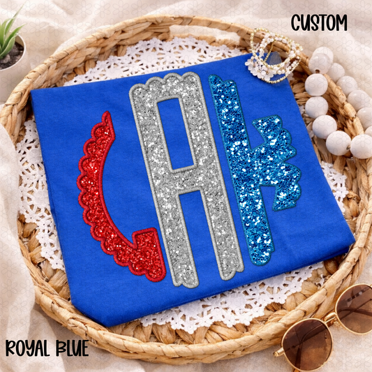 USA Monogram Custom DTF Transfer