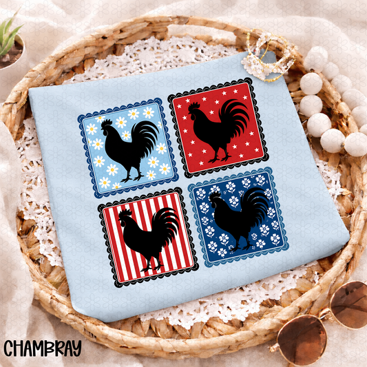 USA Roosters Completed Tee