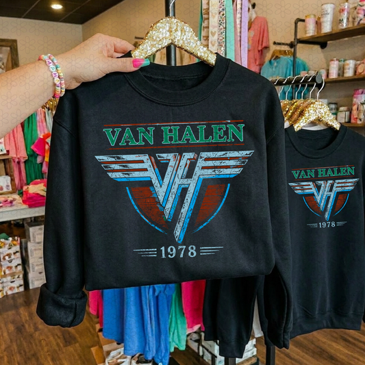 Van Halen DTF Transfer