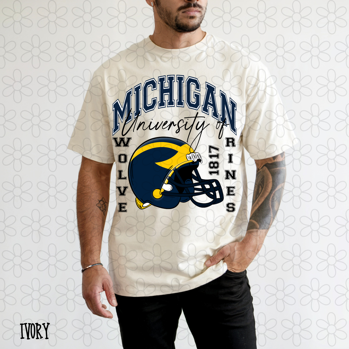 Varsity Football Team Helmet (Multiple Options) Kids Completed Tee