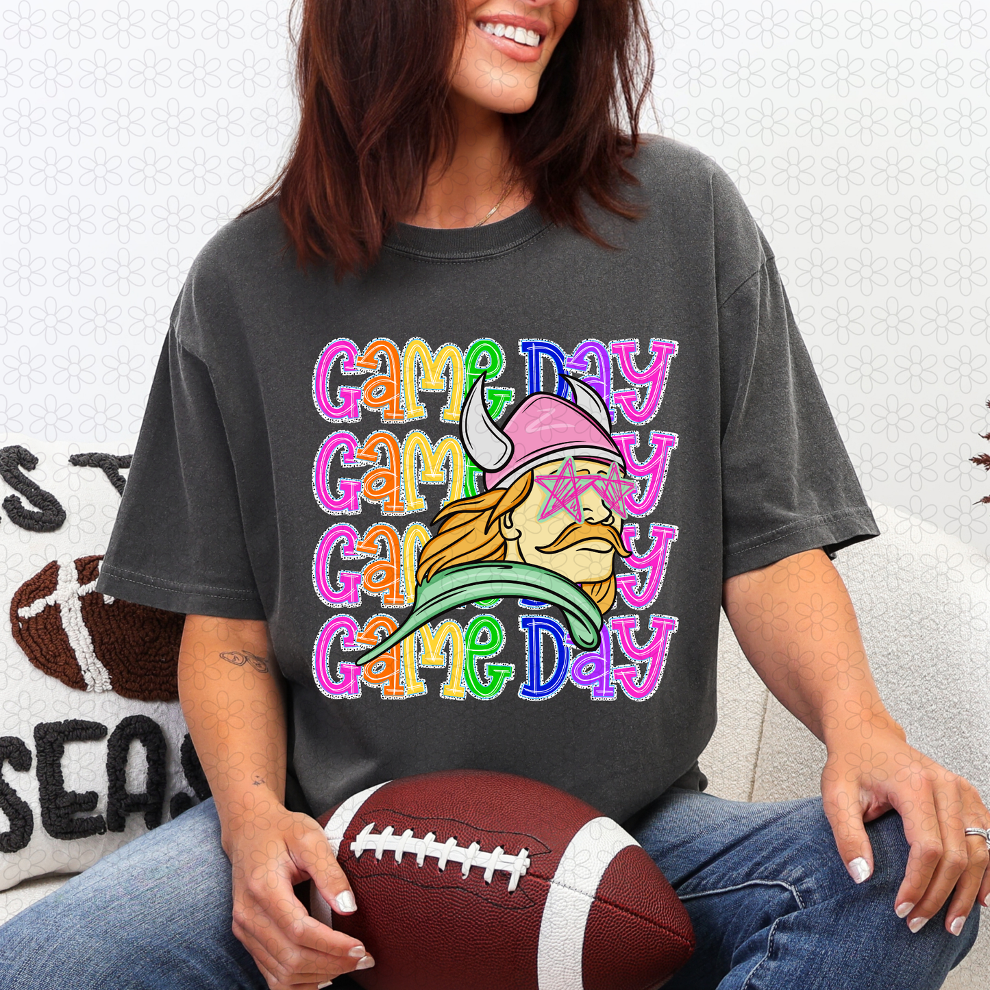 Preppy Game Day Mascots (Multiple Options) DTF Transfer
