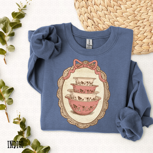 Vintage Frame Pyrex DTF Transfer