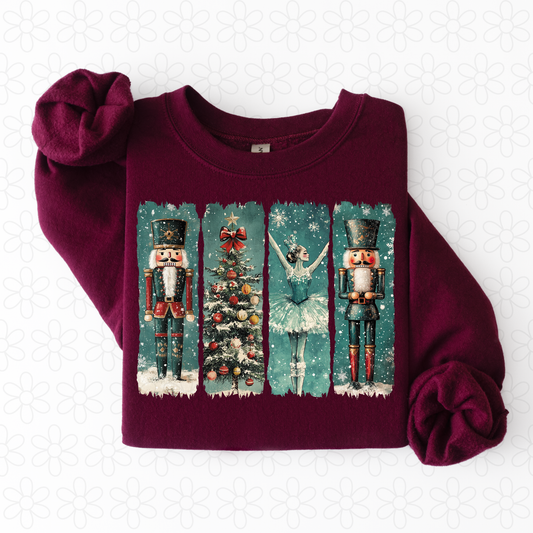 Vintage Nutcracker Ballet Completed Tee