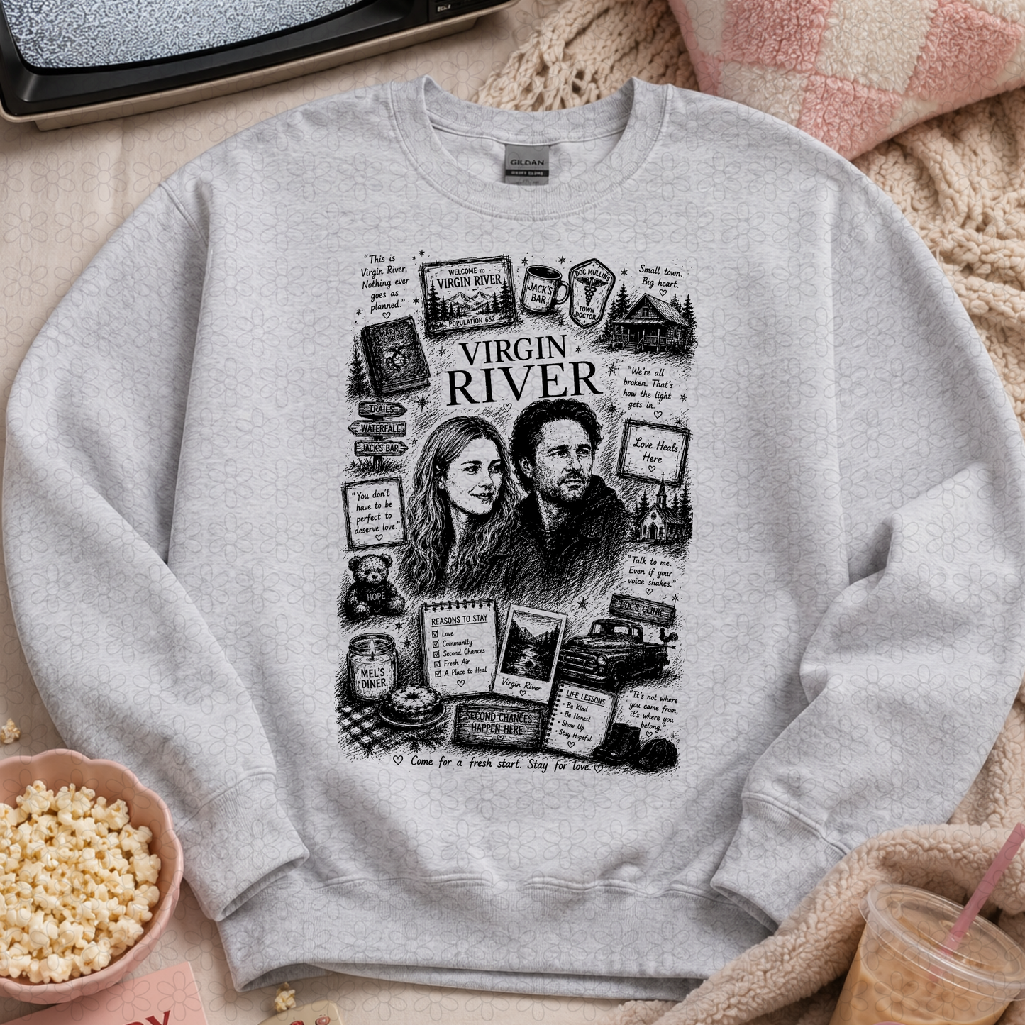 TV Show Collage (Multiple Options) Complete Tee