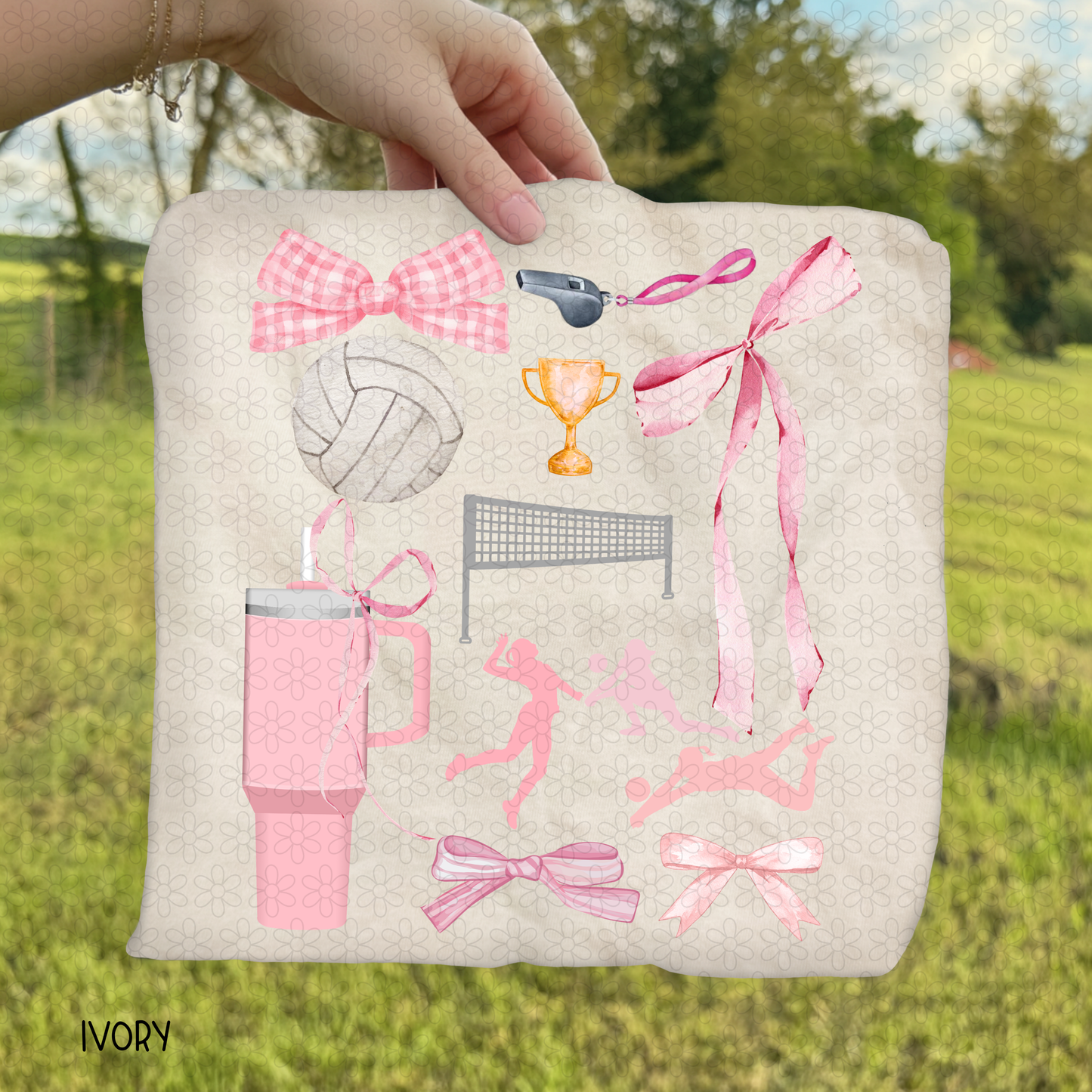 Pink Sports Coquette DTF Transfer