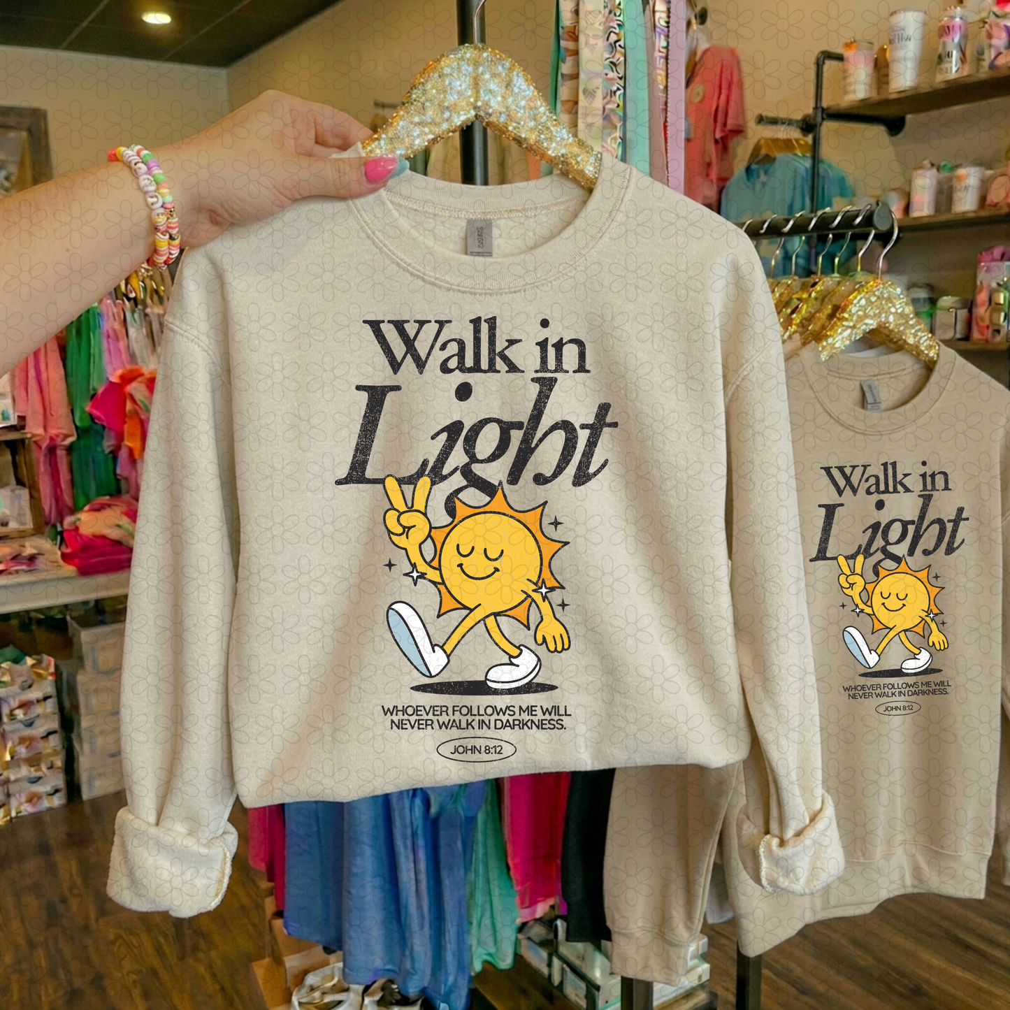 WALK IN LIGHT (Multiple Color Options) Completed Tee