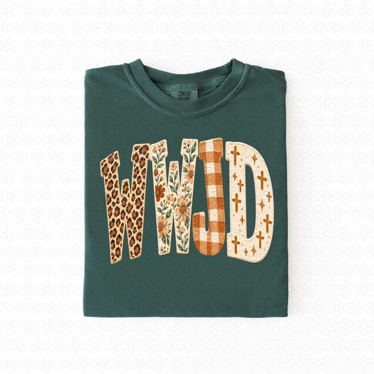 WWJD Fall Completed Tee