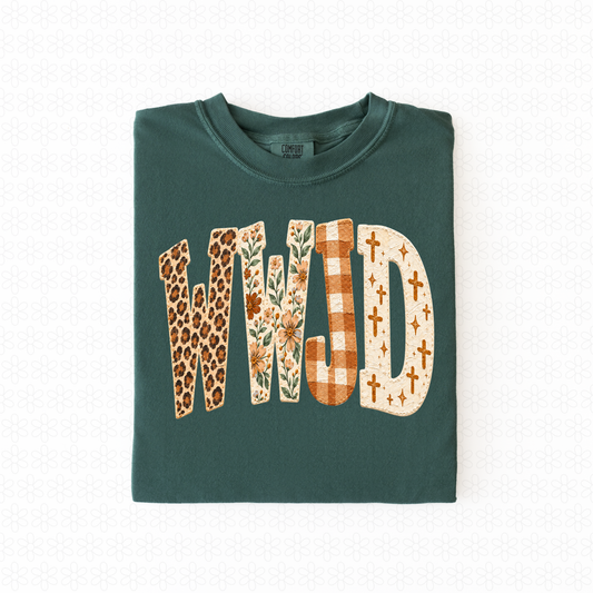 WWJD Fall Completed Tee