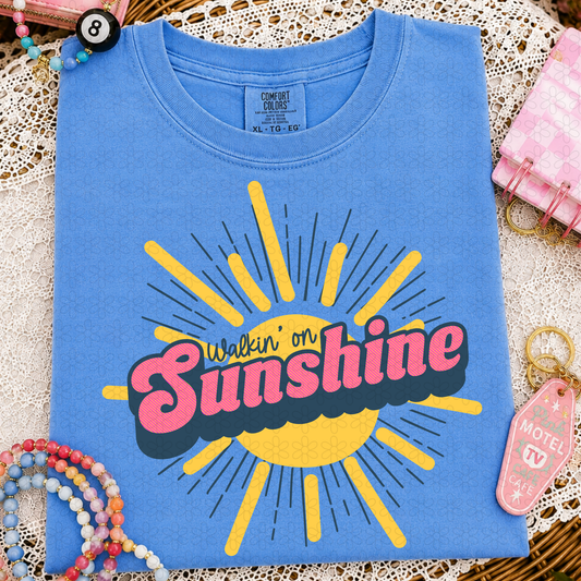 Walking On Sunshine Completed Tee