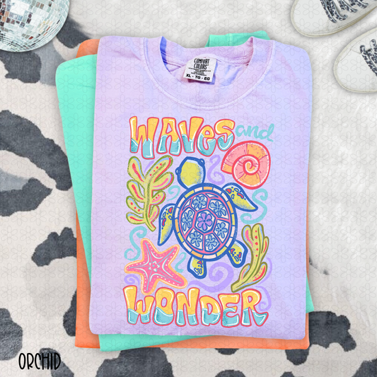Waves And Wonder Completed Tee