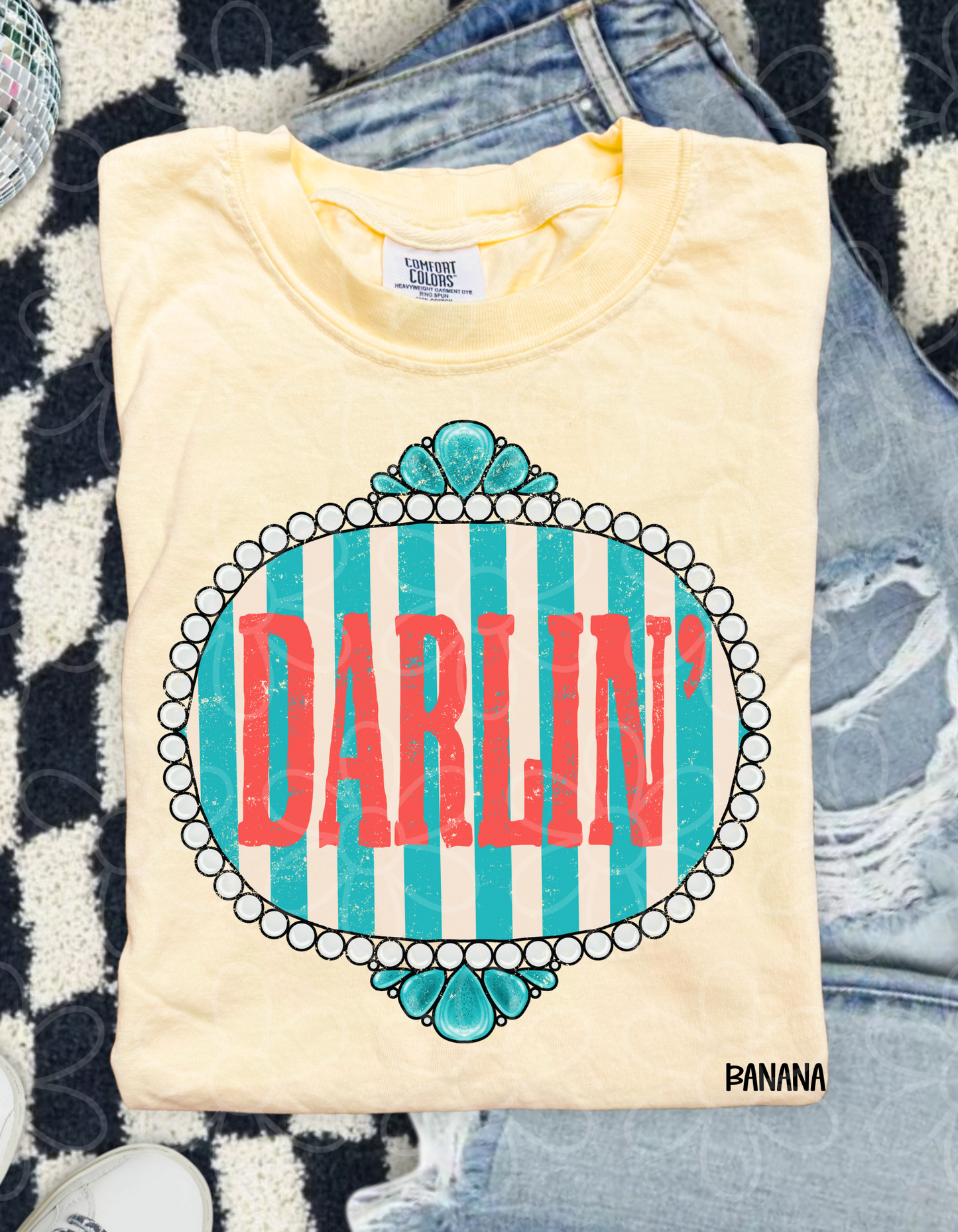 Western Darlin Completed Tee