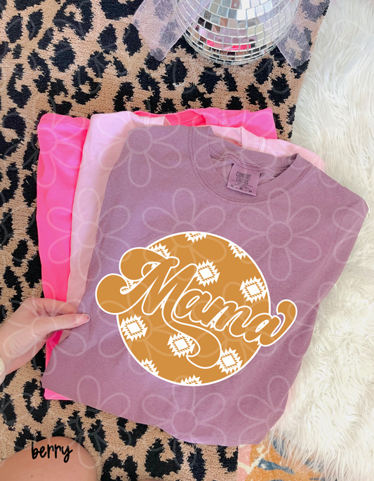 Western MaMa Circle Completed Tee