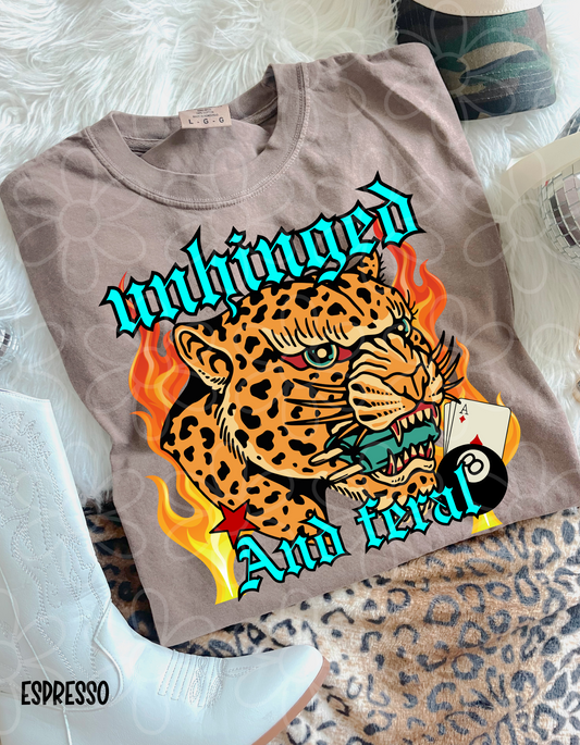 Western Unhinged And Feral Completed Tee