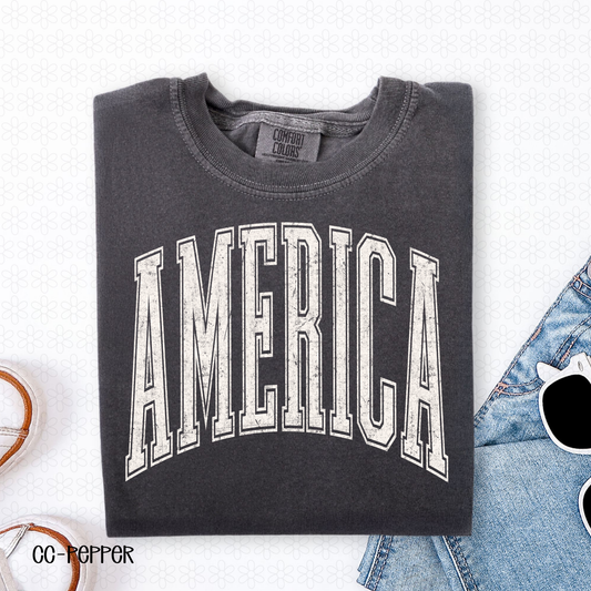 White America Completed Tee