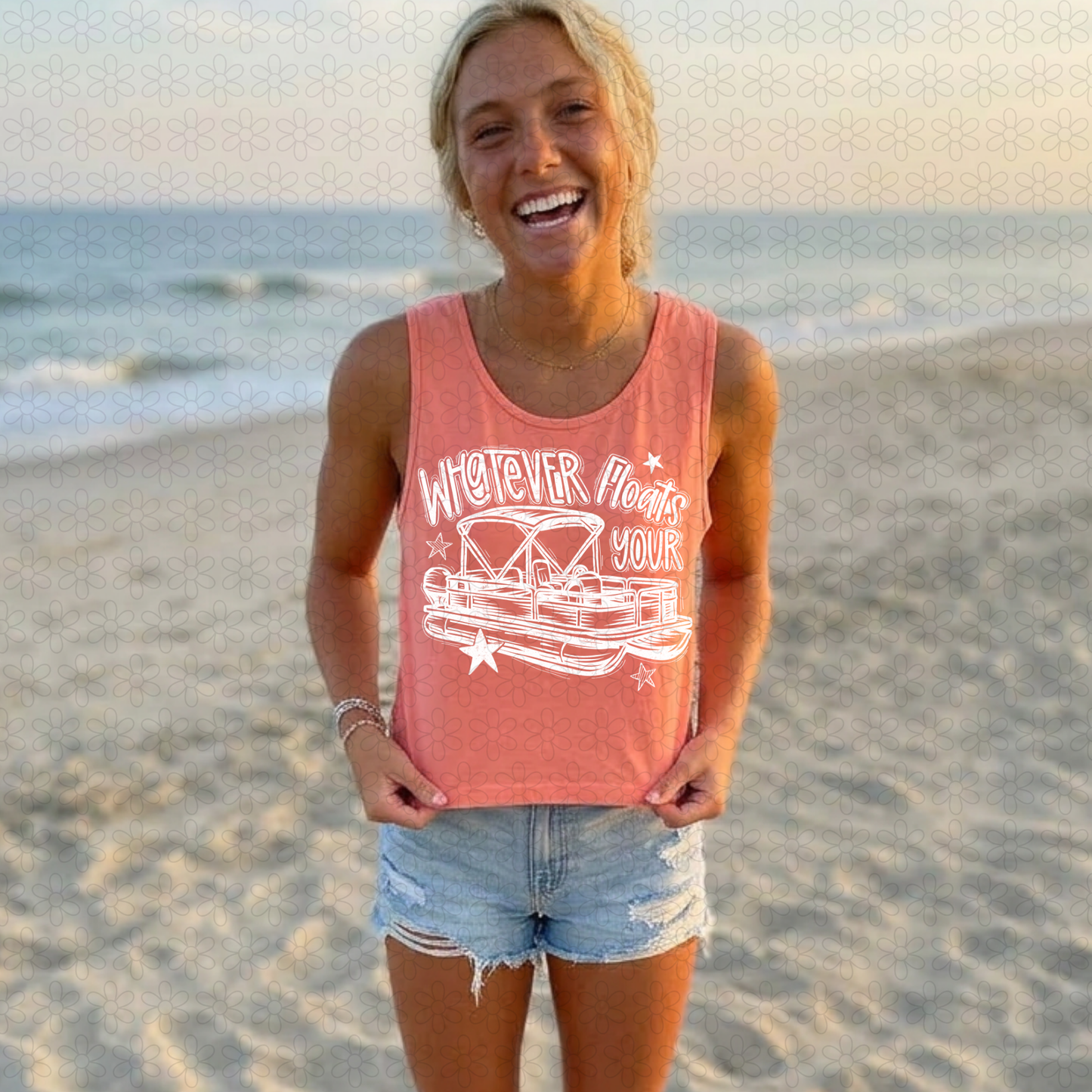 whatever floats your boat (Multiple Color Options) DTF Transfer