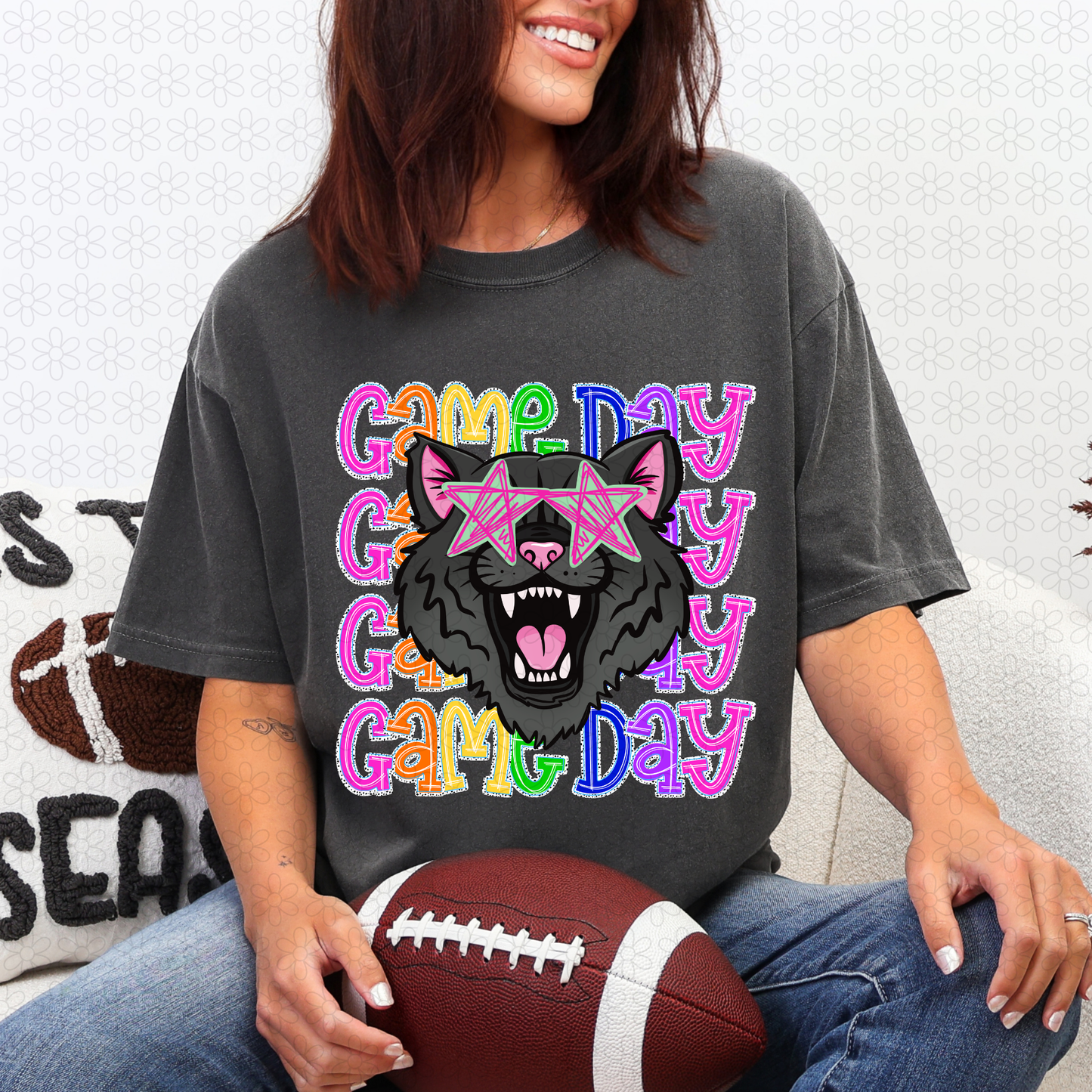 Preppy Game Day Mascots (Multiple Options) DTF Transfer