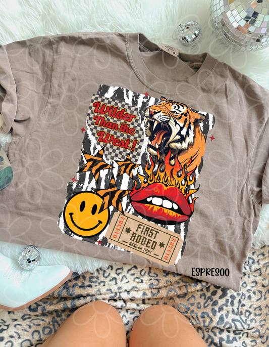 Wilder Than The West Completed Tee