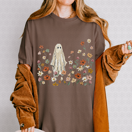 Wildflower Ghost DTF Transfer