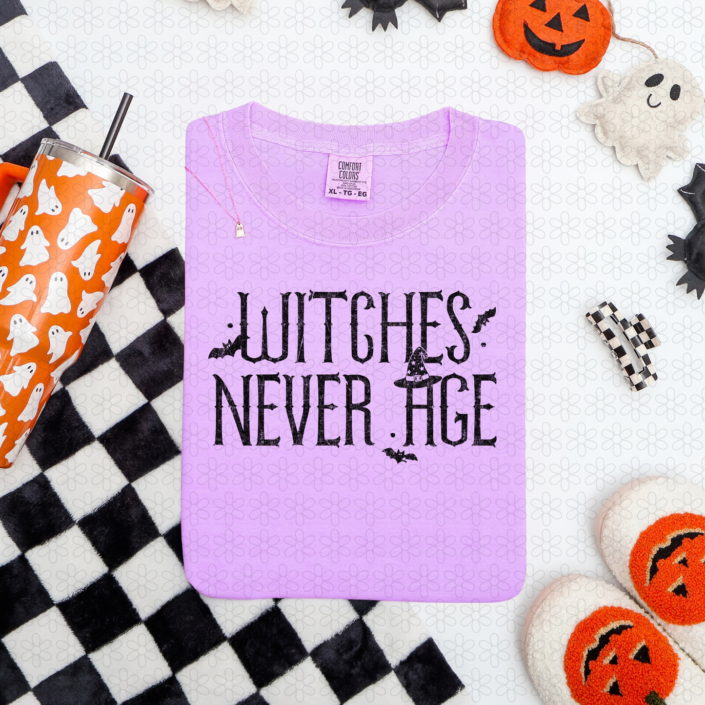 Witches Never Age (Multiple Color Options) Completed Tee