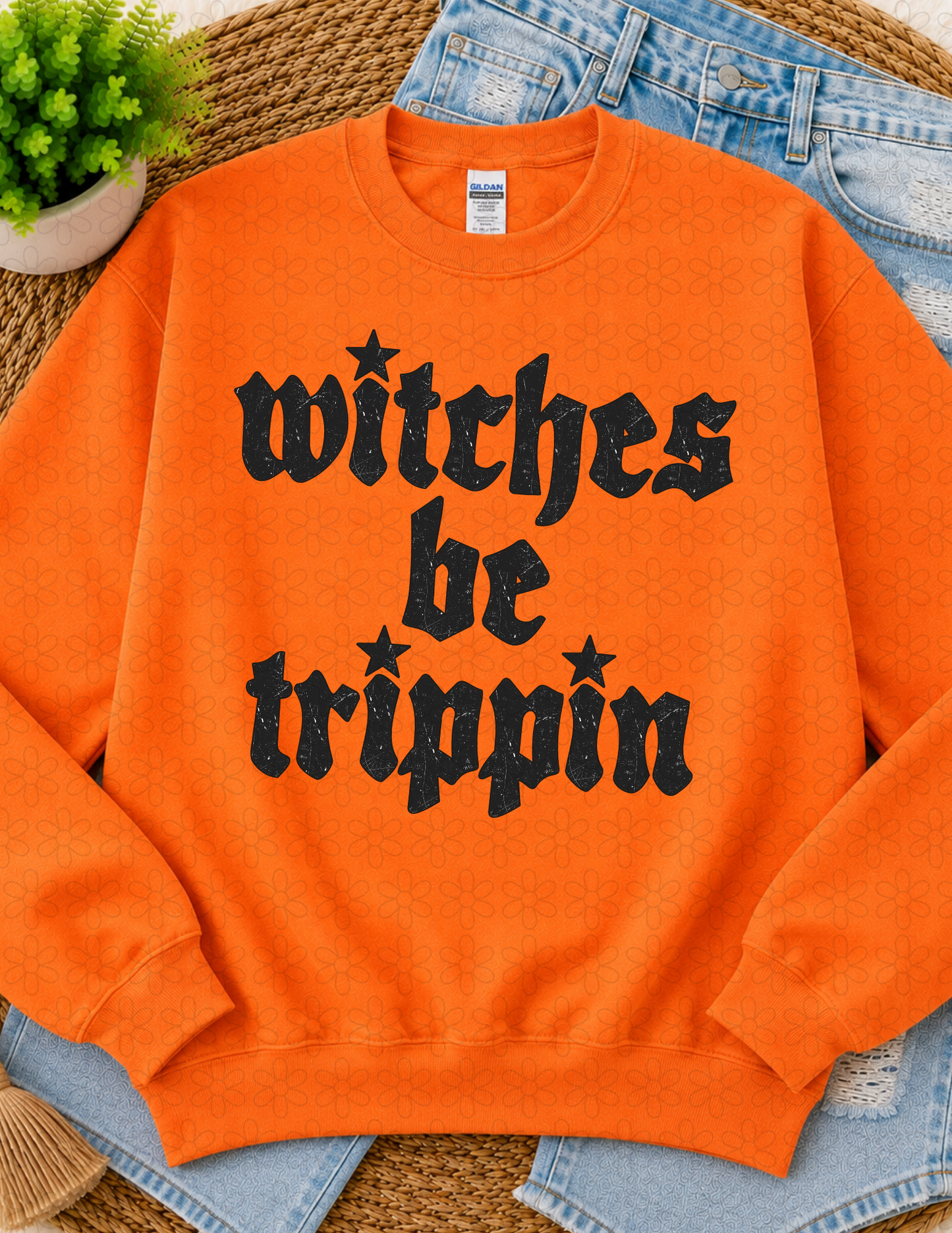 Witches Be Trippin DTF Transfer