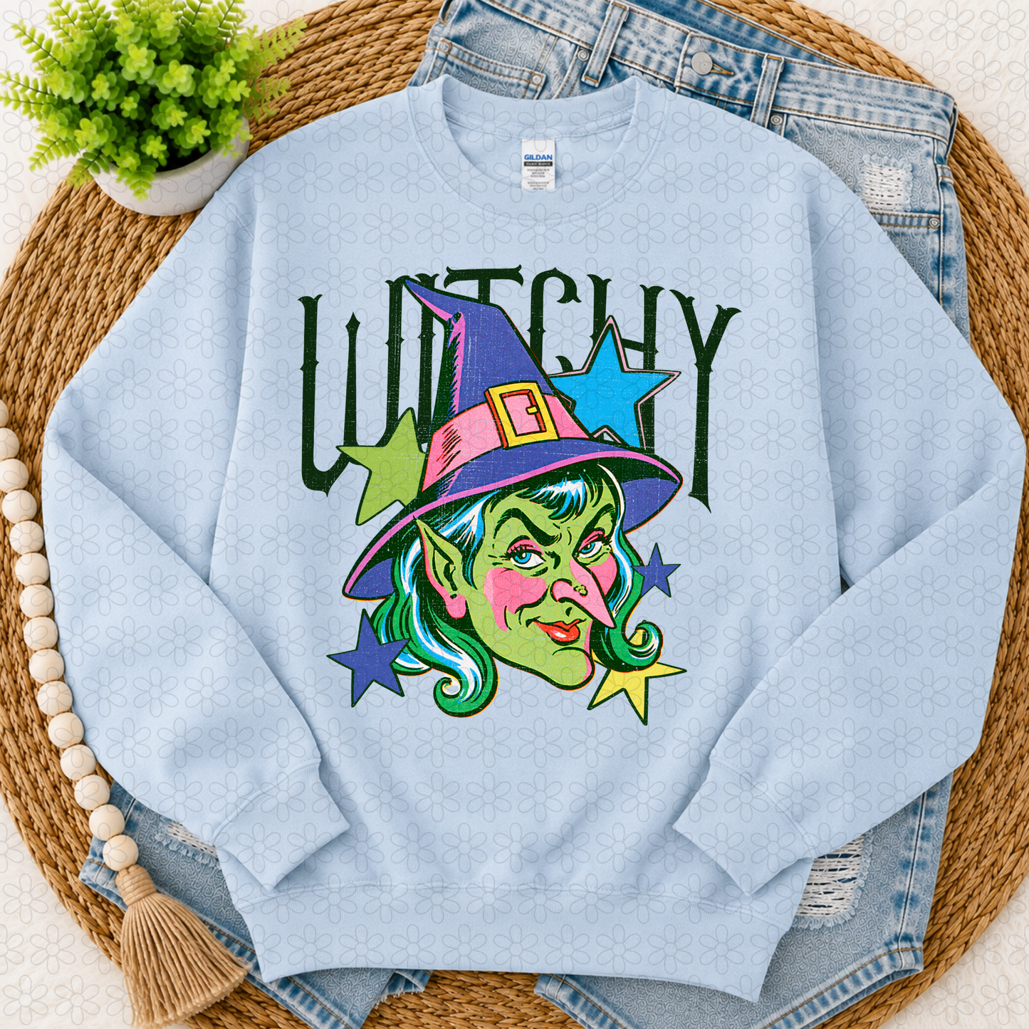 Witchy Completed Tee