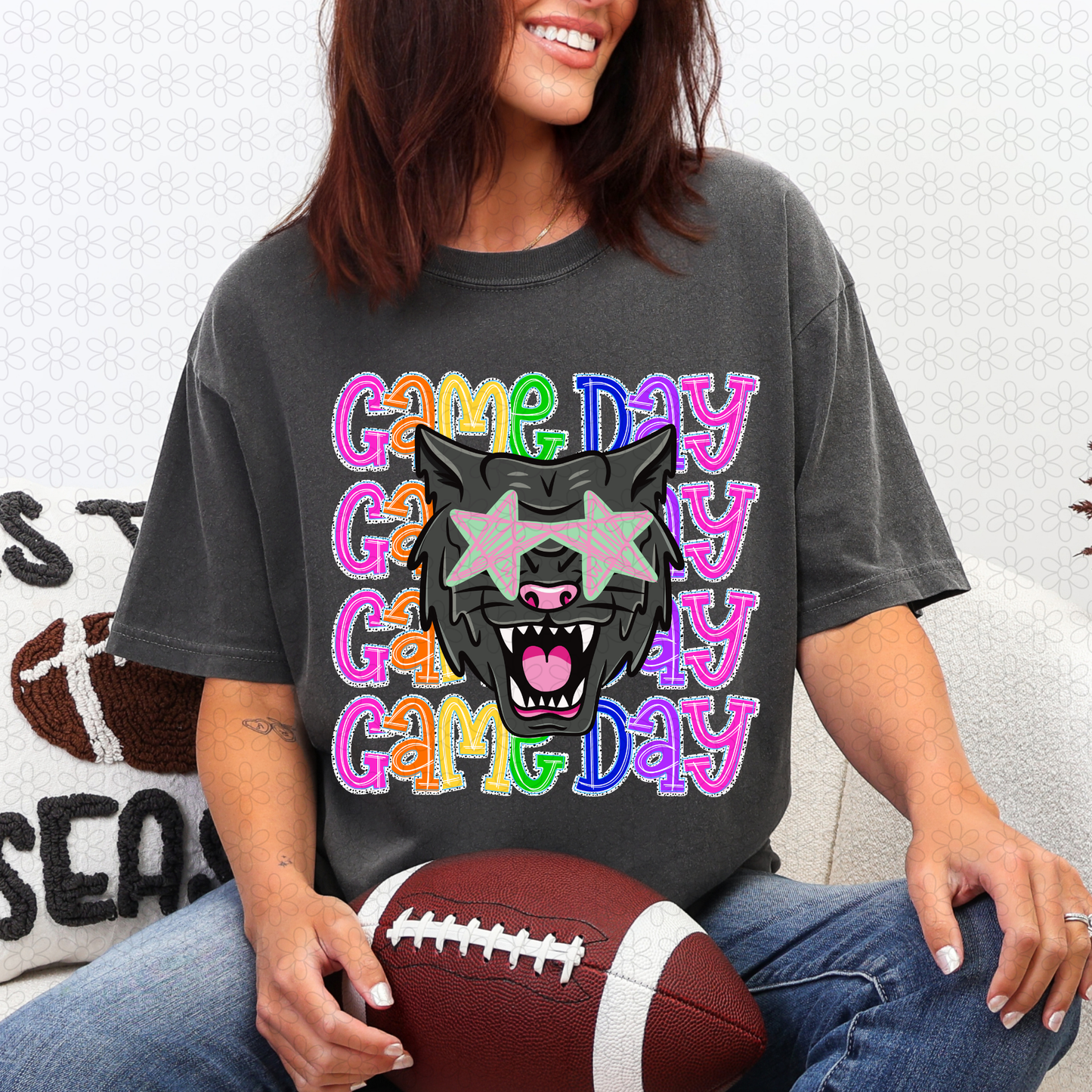Preppy Game Day Mascots (Multiple Options) DTF Transfer
