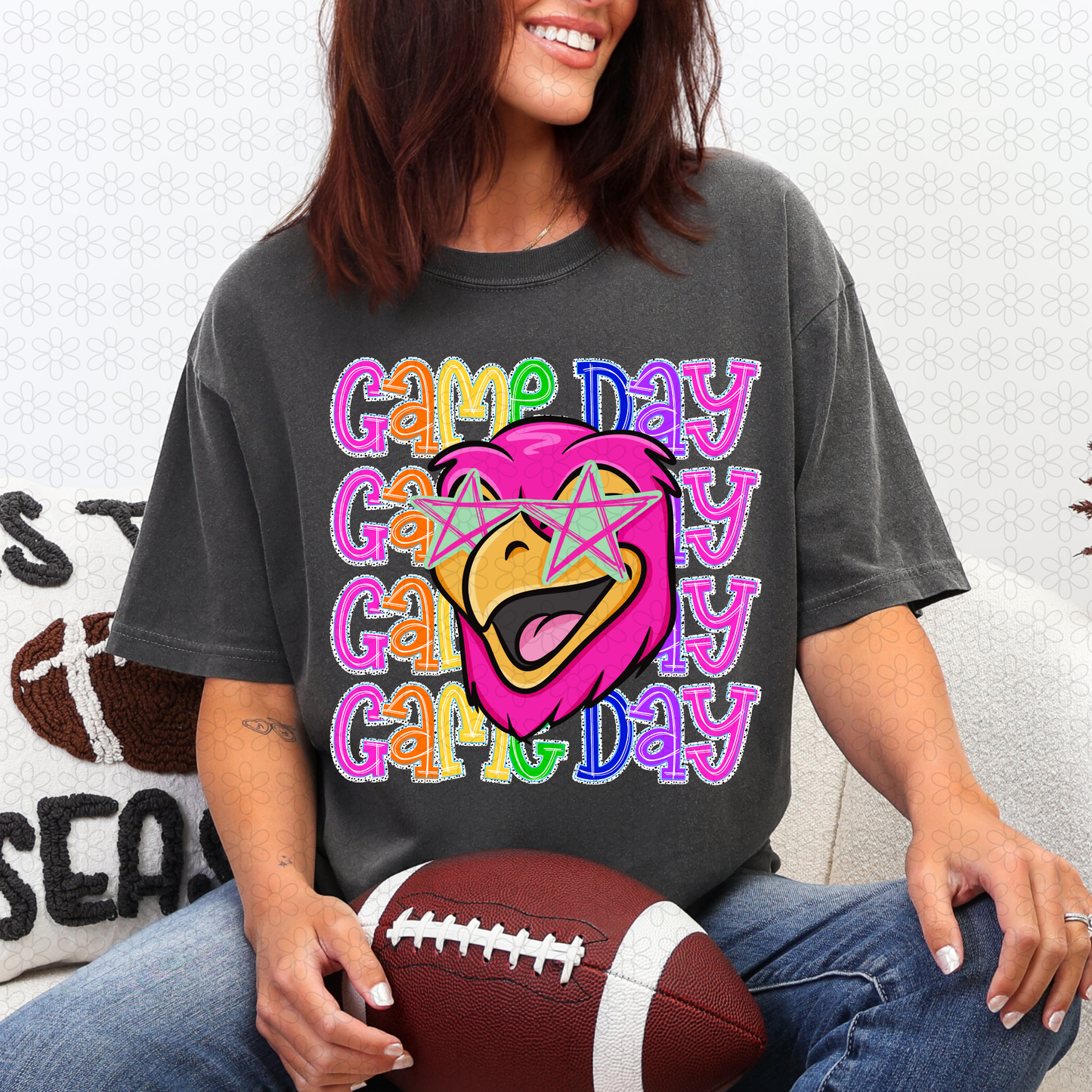 Preppy Game Day Mascots (Multiple Options) DTF Transfer