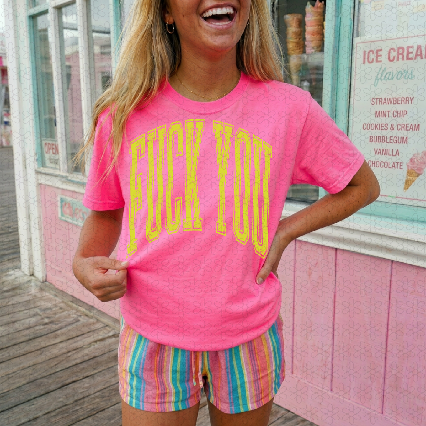 Fuck you (Multiple Colors) DTF Transfer
