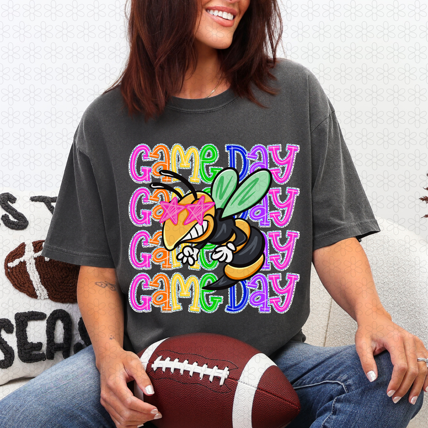 Preppy Game Day Mascots (Multiple Options) DTF Transfer