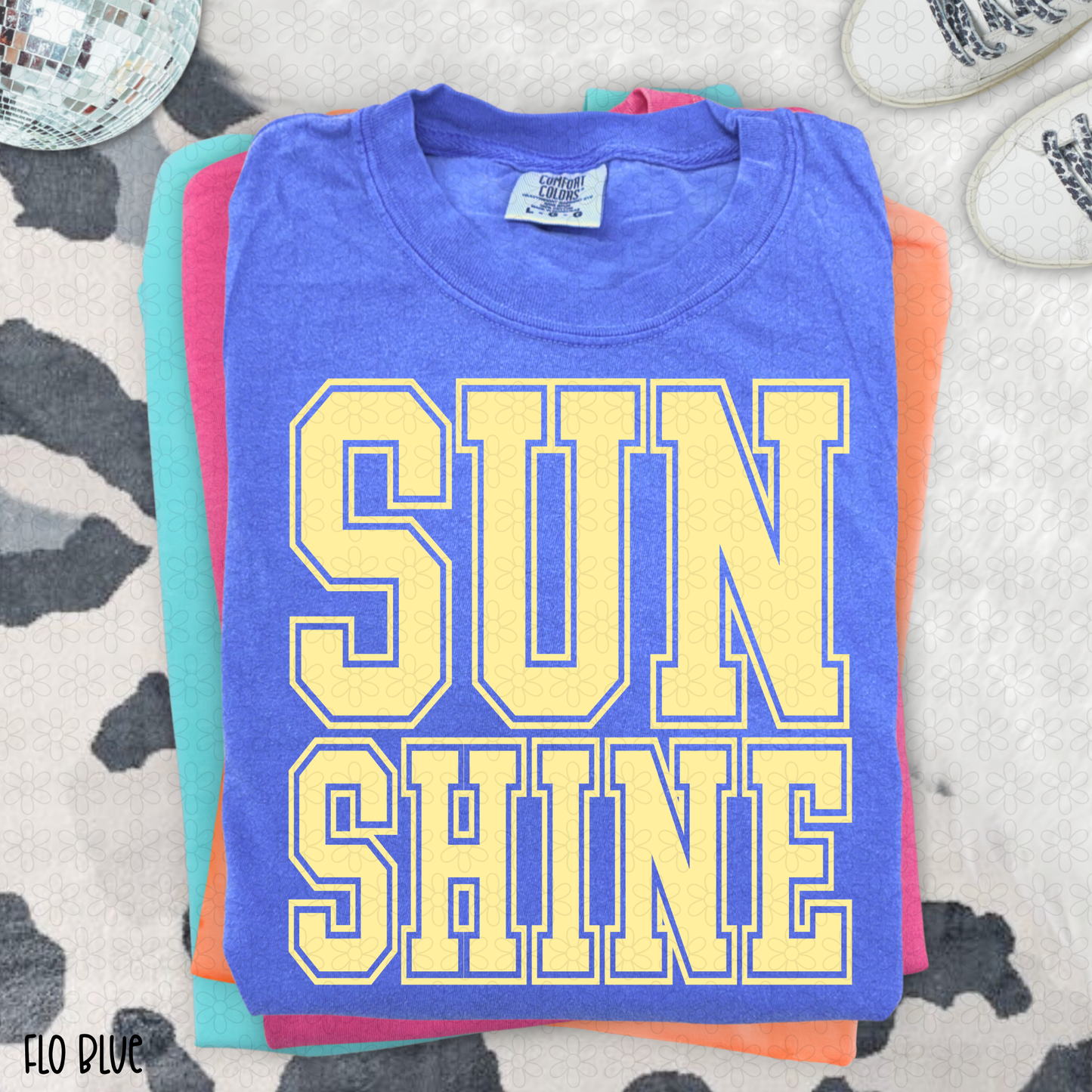 Yellow Sunshine Completed Tee