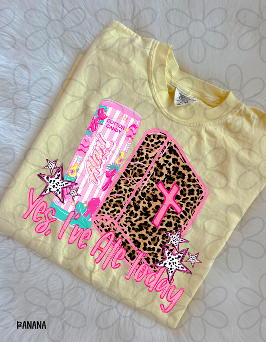 Yes I've Ate Today Alani & Bible Completed Tee